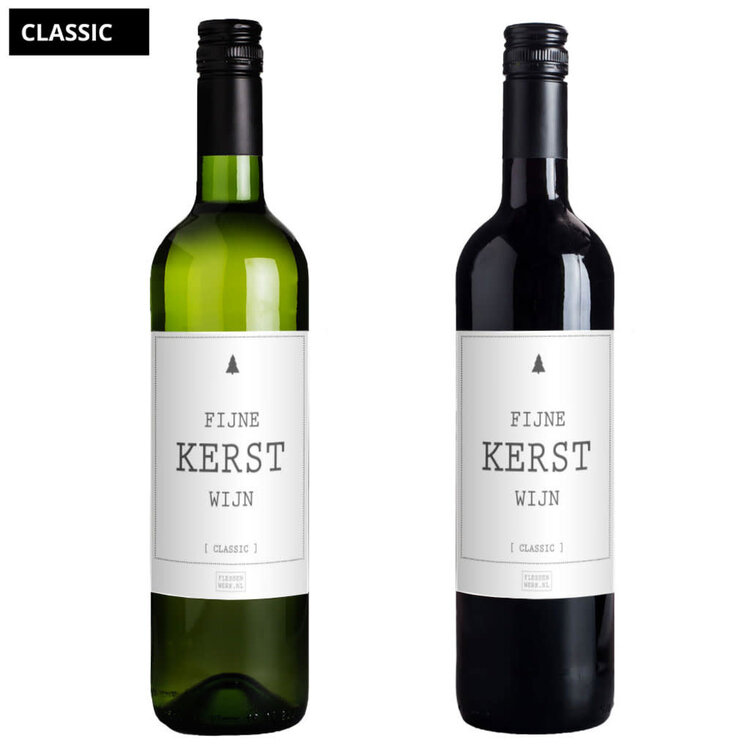 Flessenwerk Flessenwerk | Rode wijn Fijne kerstwijn