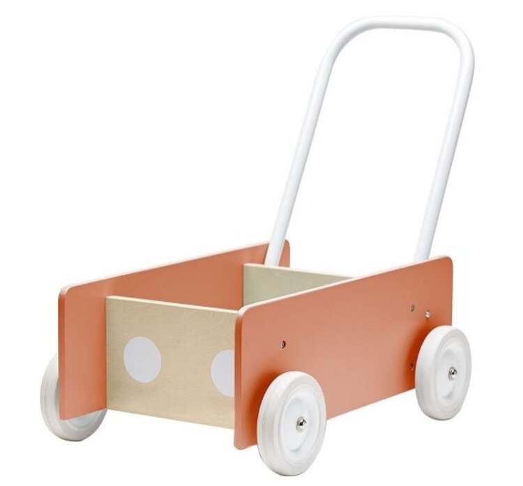 KidsConcept KidsConcept | Wandelwagentje donker abrikoos