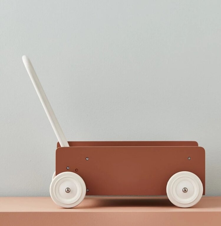 KidsConcept KidsConcept | Wandelwagentje donker abrikoos