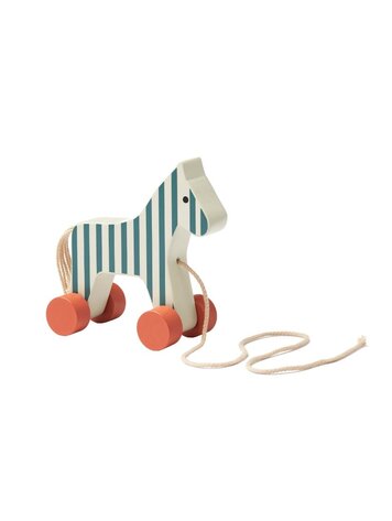 KidsConcept KidsConcept | Trekpaardje strepen carl larsson