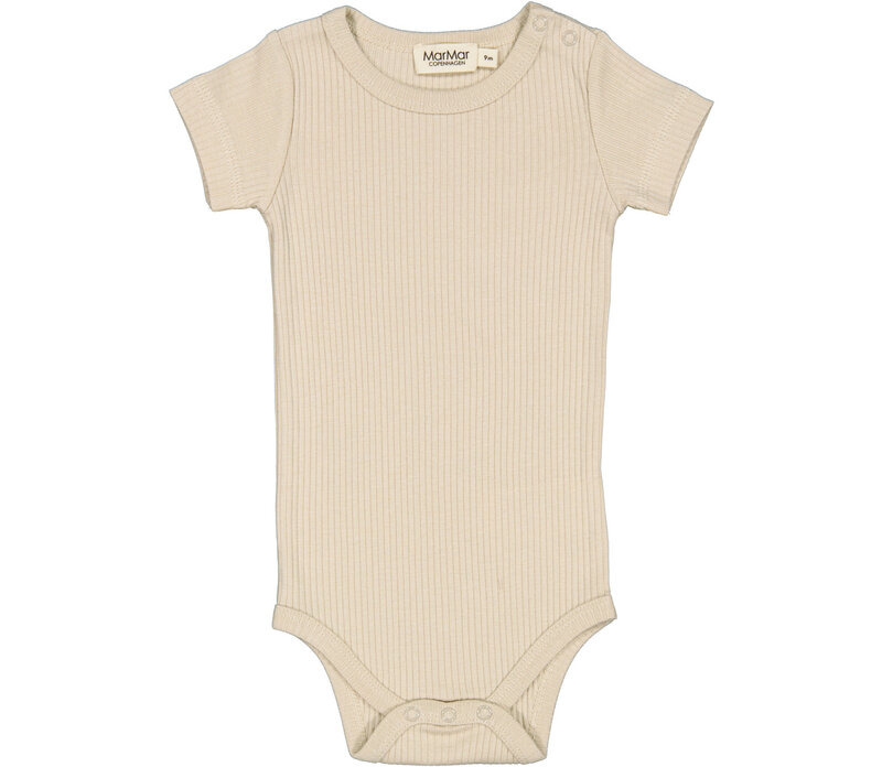 MarMar MarMar | Romper plain body SS grey sand