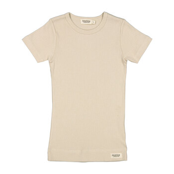 MarMar MarMar | Top plain tee SS grey sand