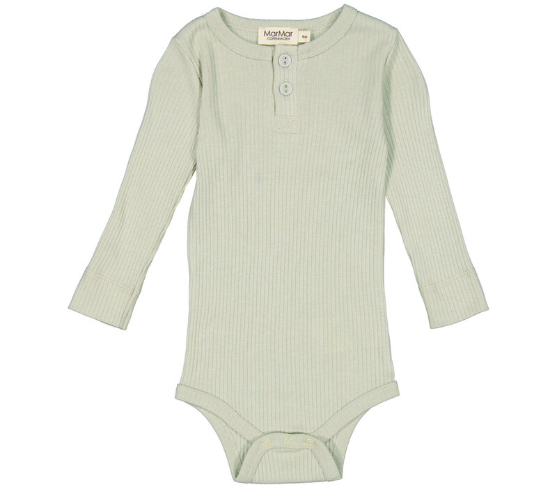 MarMar MarMar | Romper body LS white sage