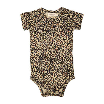 MarMar MarMar | Romper body SS leopard brown