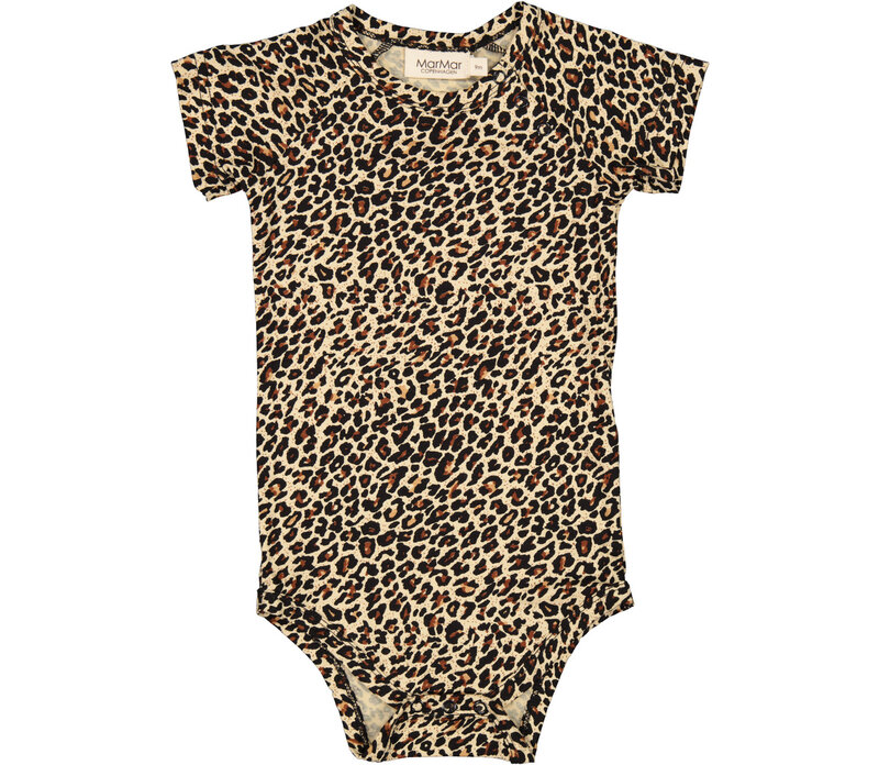 MarMar MarMar | Romper body SS leopard brown