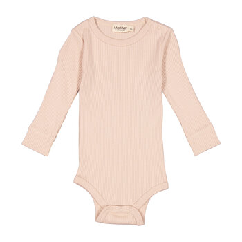 MarMar MarMar | Romper plain body LS rose moon