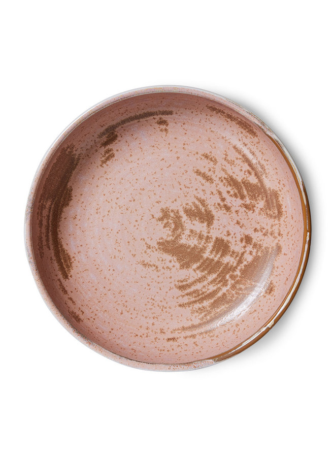 HK Living | Chef ceramics diep bord pink