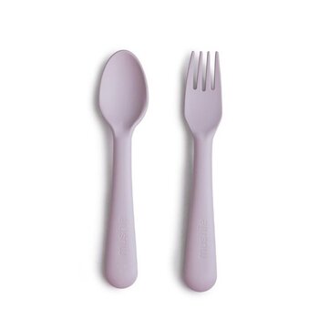 Mushie Mushie | Lepel & vork lila