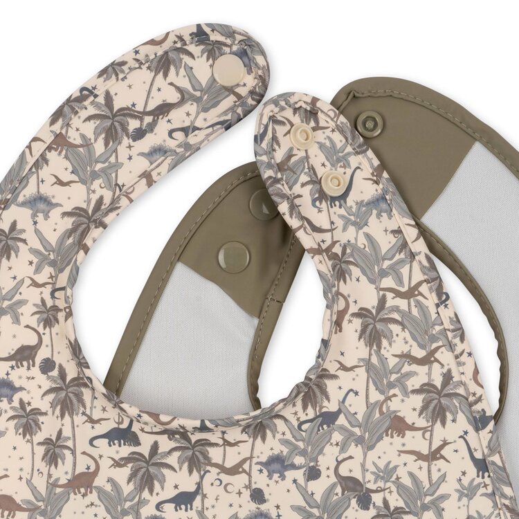 Konges Sløjd Konges Sløjd | Slabber dino groen set van 2