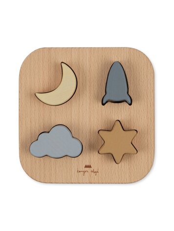 Konges Sløjd Konges Sløjd | Houten puzzel sky