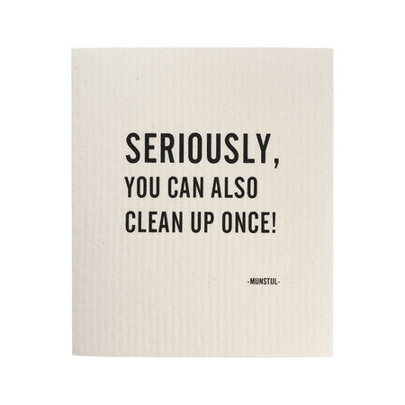 Mijn Stijl & Puur Zeep Mijn Stijl | Vaatdoek Seriously you can also clean up once!