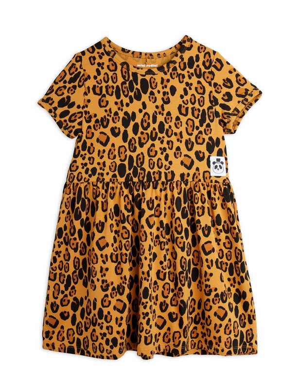 Mini Rodini Mini Rodini | Jurk leopard basic