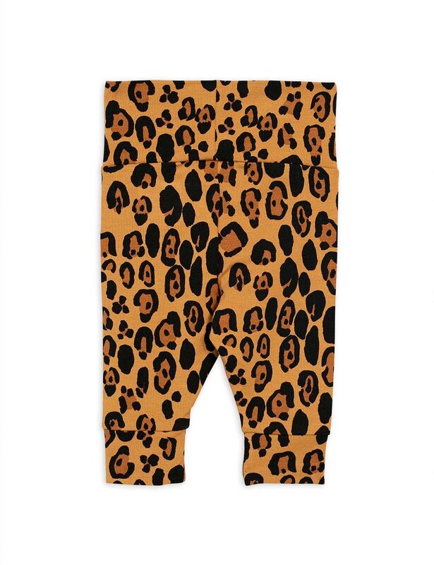 Mini Rodini Mini Rodini | Legging leopard newborn basic