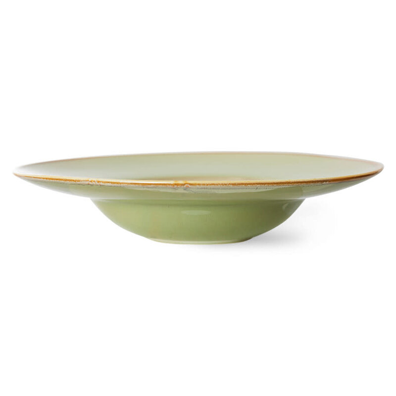 HK Living HK Living | Chef ceramics pasta bord moss/green