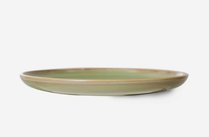 HK Living HK Living | Chef ceramics side plate moss/green