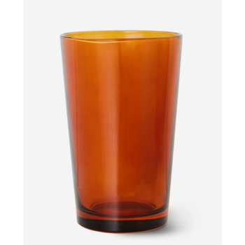 HK Living HK Living | 70's glas thee amber bruin