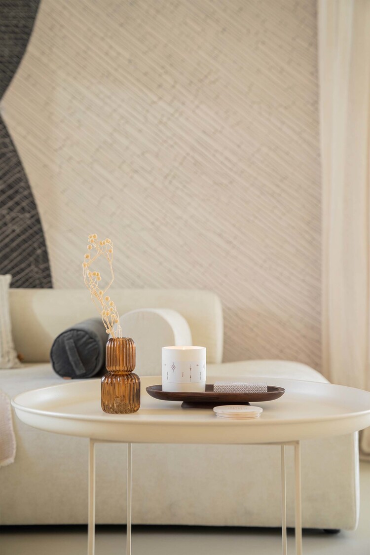 Zusss Zusss | Ovalen stylingbord hout 30x15x4cm walnootbruin*