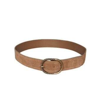 Pieces Pieces | Riem nana suede nougat