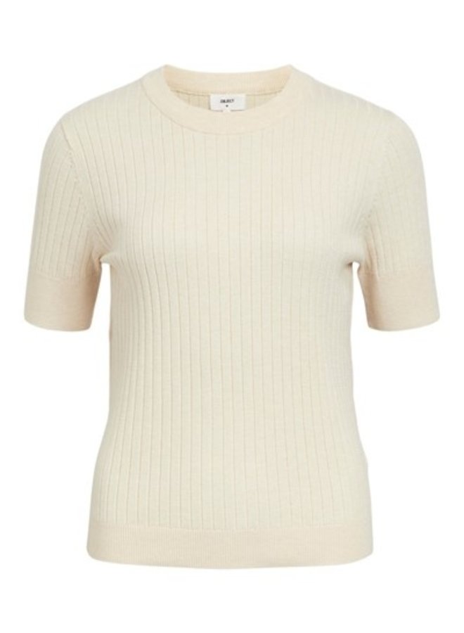Object | Noelle knit shirt beige