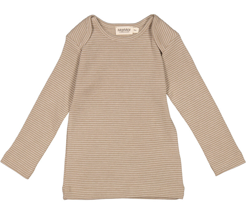 MarMar MarMar | Longsleeve tor modal sandstone stripe kids