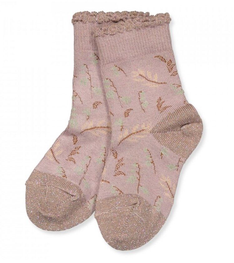 mp Denmark Mp Denmark | Lilie sokken mauve shadows