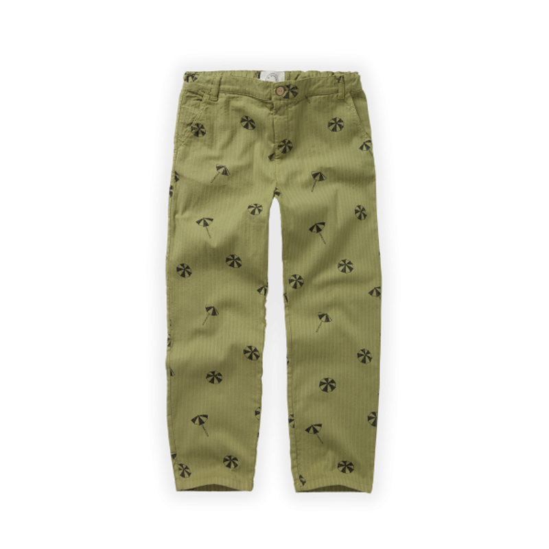 Sproet&Sprout Sproet&Sprout | Chino umbrella print Tabacco