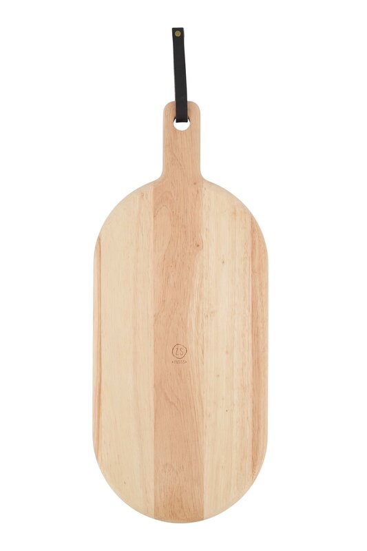 Zusss Zusss | Houten serveerplank ovaal 23x45cm