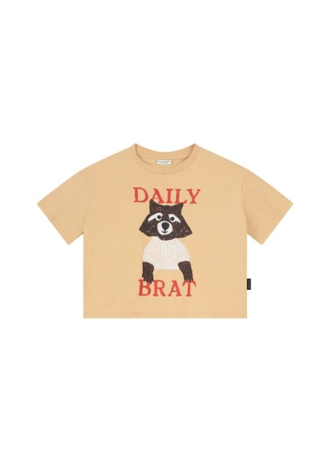 Daily Brat | Shirt smizing racoon sand
