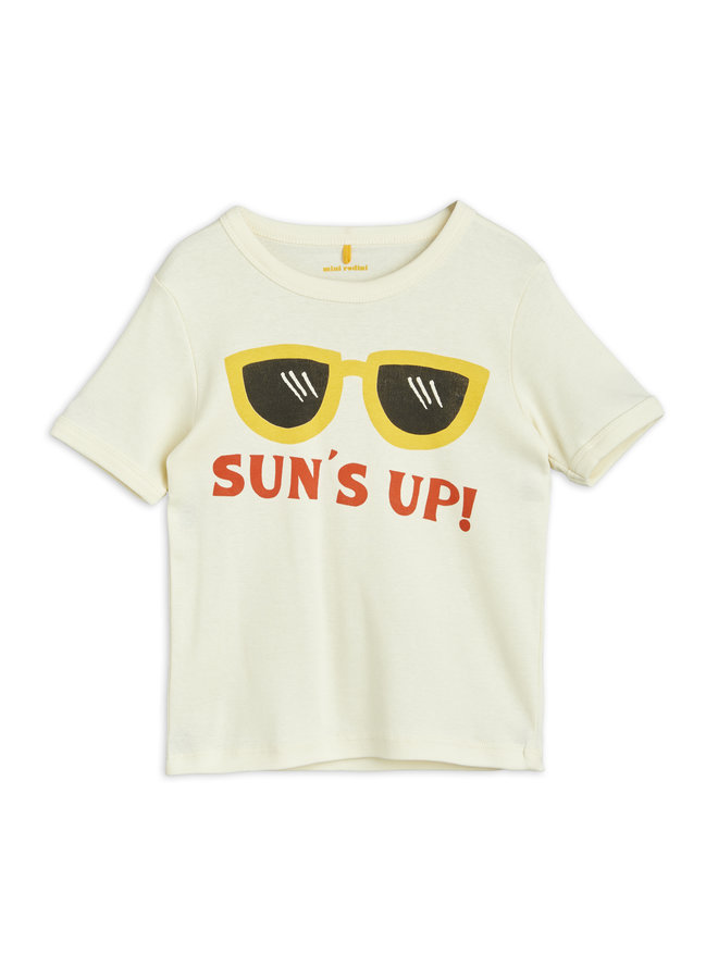 Mini Rodini | Shirt suns up offwhite
