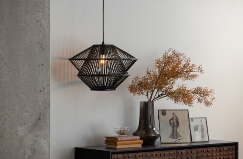 Be Pure Home Be Pure Home | Bamboo hanglamp zwart