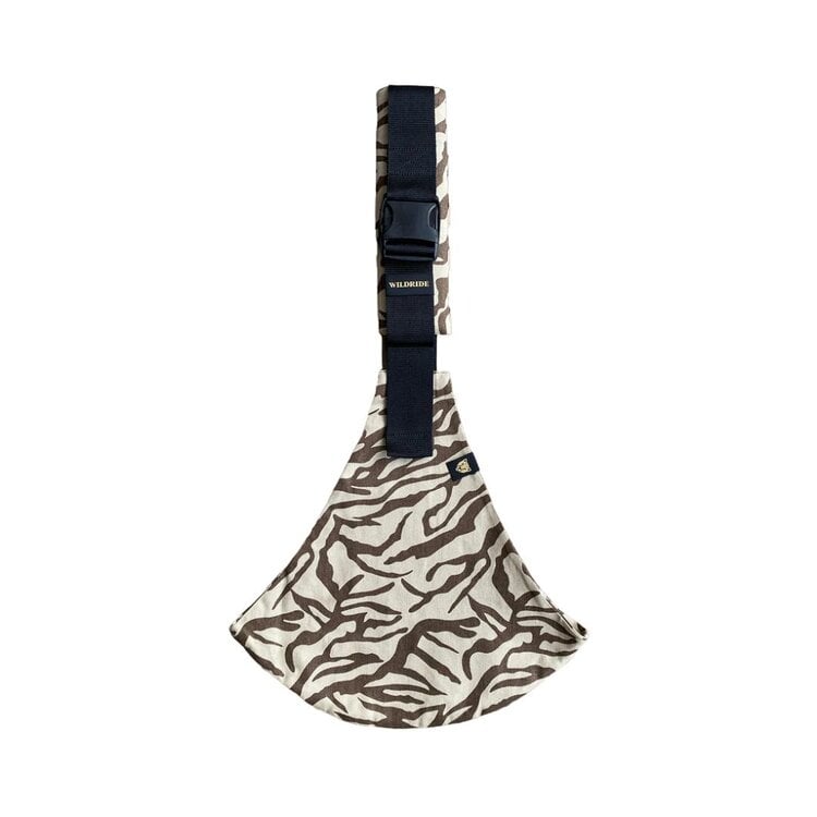 Wildride Wildride | Kinder draagzak zebraprint