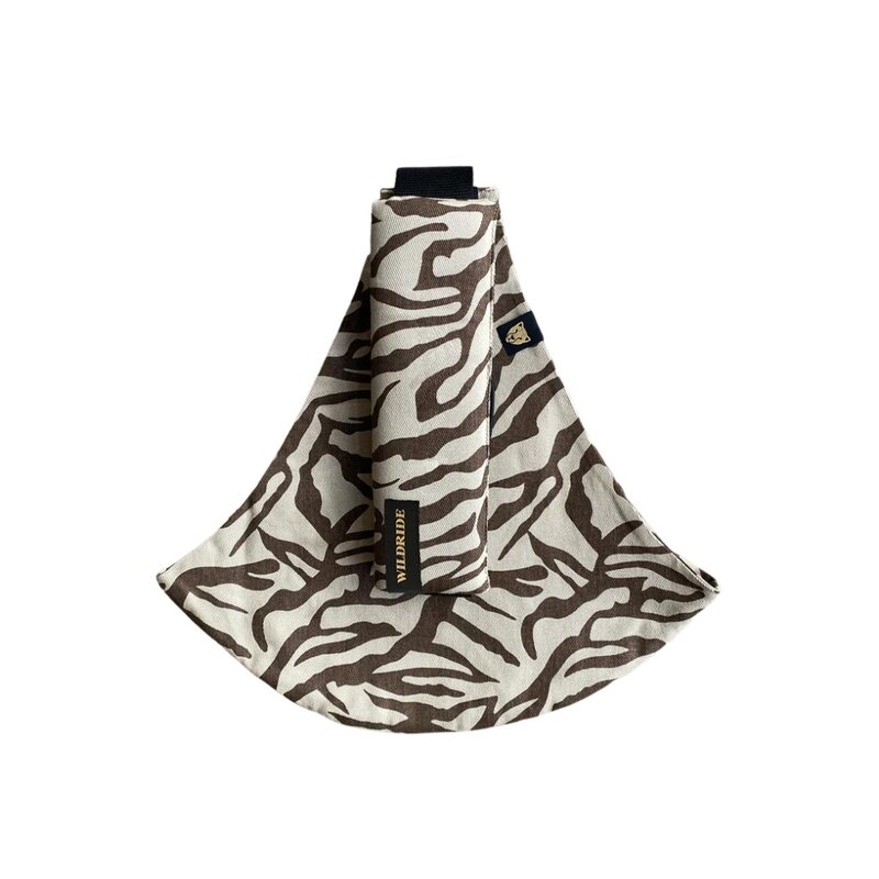 Wildride Wildride | Kinder draagzak zebraprint