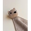 Hvid Hvid | Knuffeldoek Teddy Tokki Sand