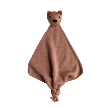 Hvid Hvid | Knuffeldoek Teddy Tokki Terracotta