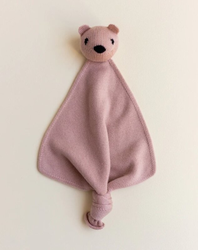 Hvid Hvid | Knuffeldoek Teddy Tokki Blush