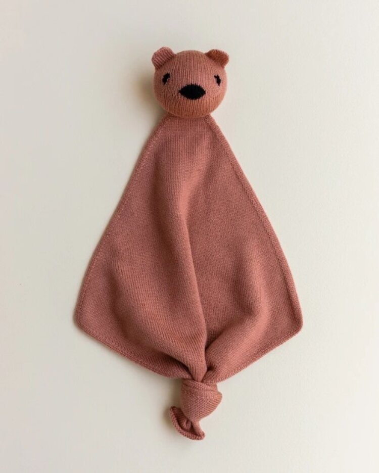Hvid Hvid | Knuffeldoek Teddy Tokki Brick