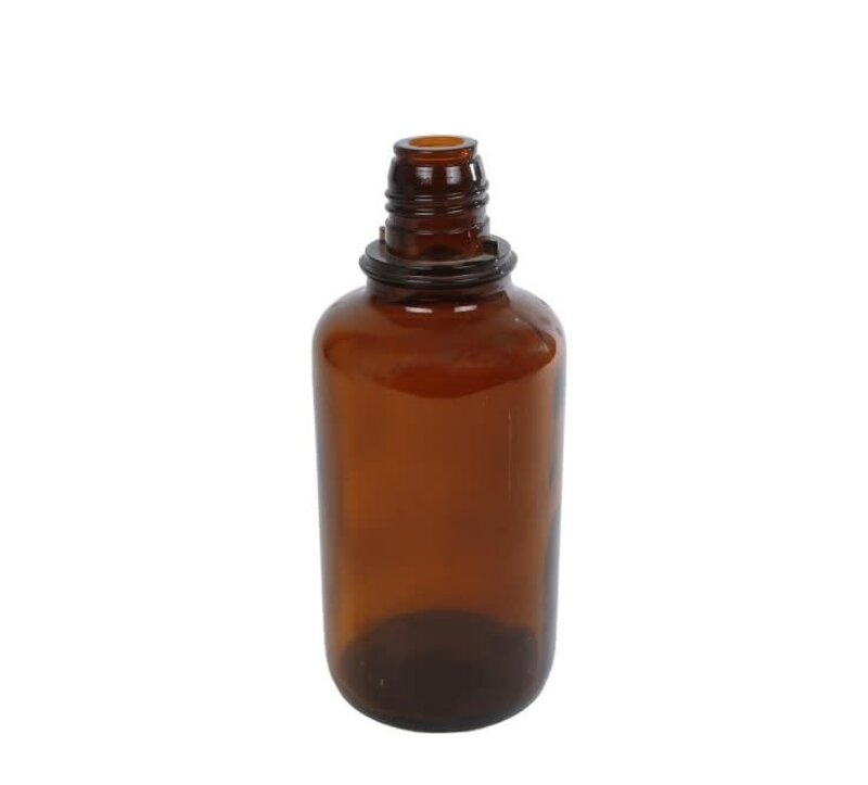 Stijl28 | Apothekersfles Pharmacy S bruin glas 8x8x19cm