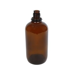 Stijl28 | Apothekersfles Pharmacy M bruin glas 10x10x24cm