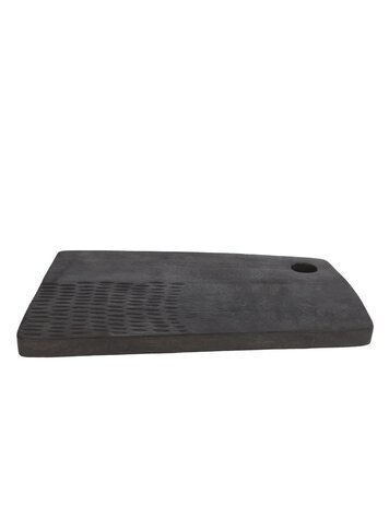 Stijl28 | Borrelplank Levi zwart 39x26x2.5cm