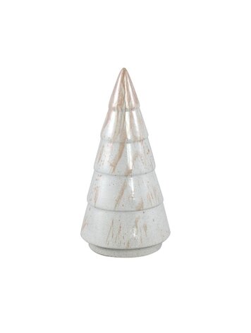 PTMD PTMD | Kerstboom kamora keramiek wit  M