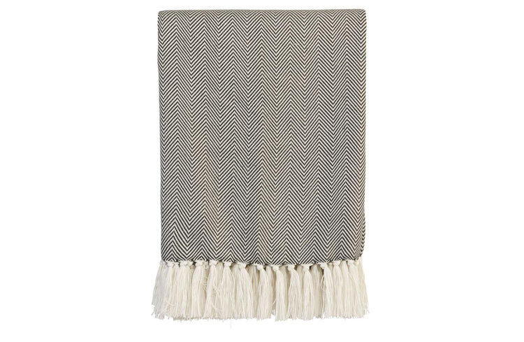 Exotan Exotan | Plaid grijs 140x190cm