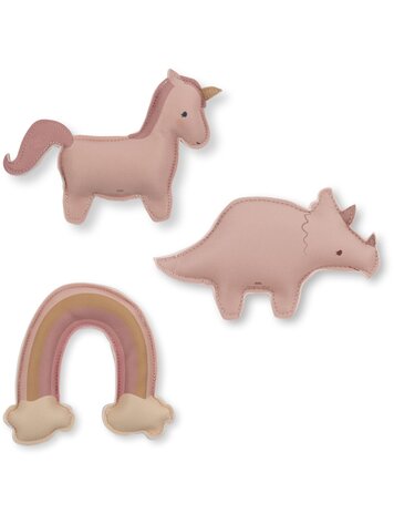 Konges Sløjd Konges Sløjd | Duik vriendjes unicorn 3st.