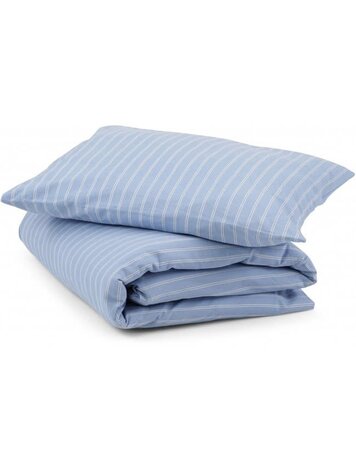 Konges Slojd | Dekbedovertrekset stripes blue/champagne 100x140 - Default