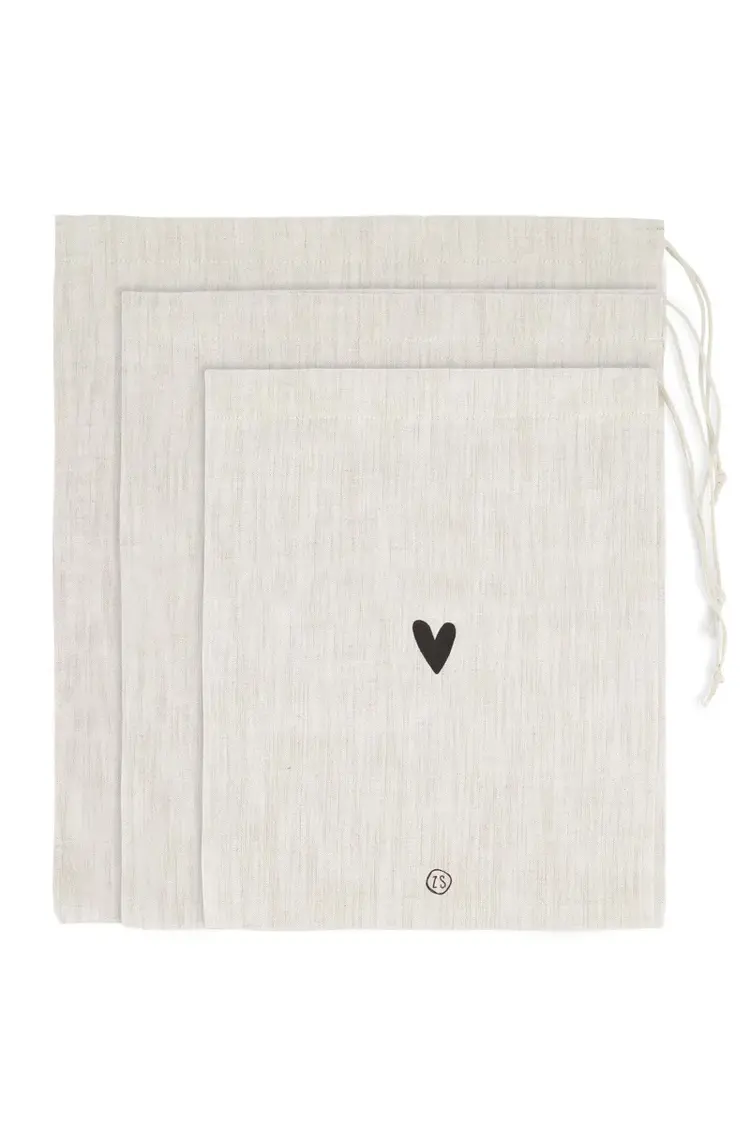 Zusss Zusss | Set van 3 reiszakjes peper en zout