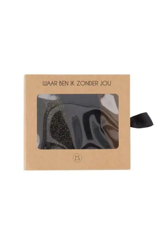 Zusss Zusss | Doosje met 2 paar sokken zand en zwart