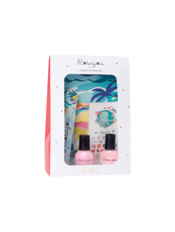 Rosajou Rosajou | Nagelsetje ballerine flamingo