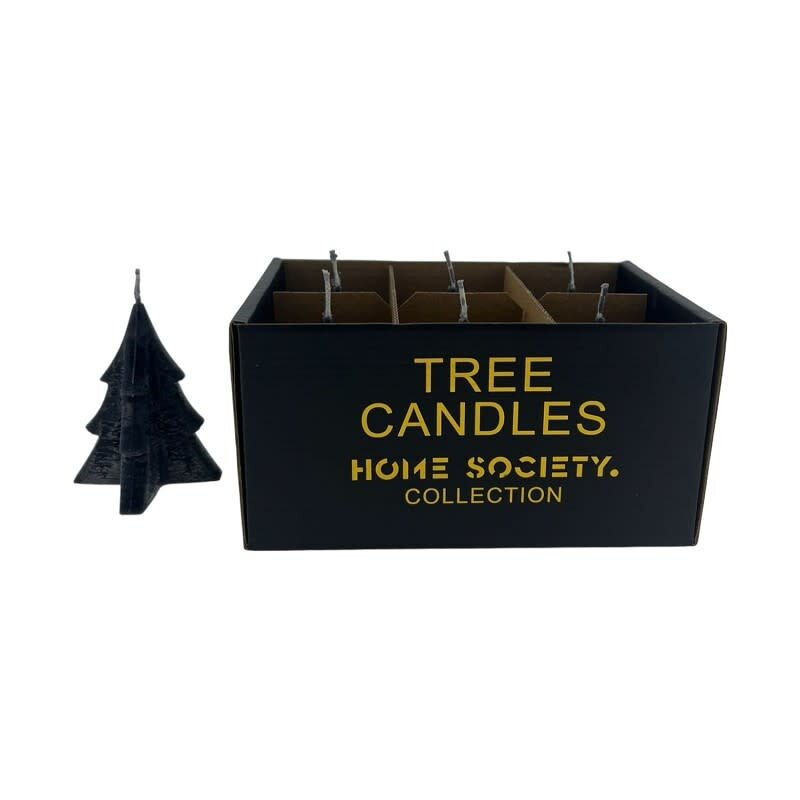 Home society Home Society | Kerstboomkaars S zwart