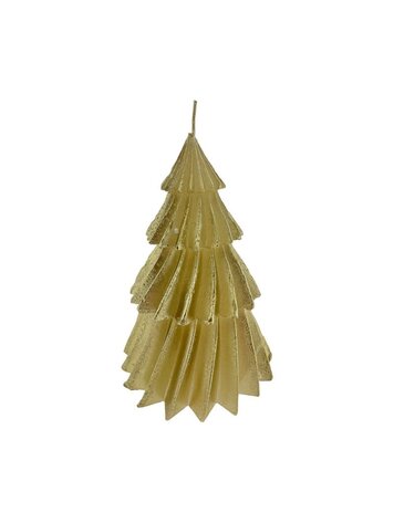 Home society Home Society | Kerstboomkaars windy L goud