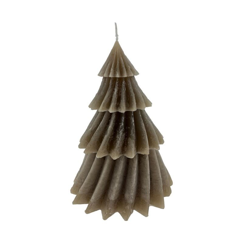Home society Home Society | Kerstboomkaars windy L taupe