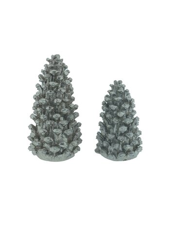 Home society Home Society | Dennenappel acorn zilver L